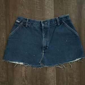 Jean/ Denim mini skirt
